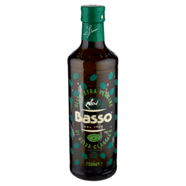 Basso Olio Extra Vergine di Oliva Classico 750 ml