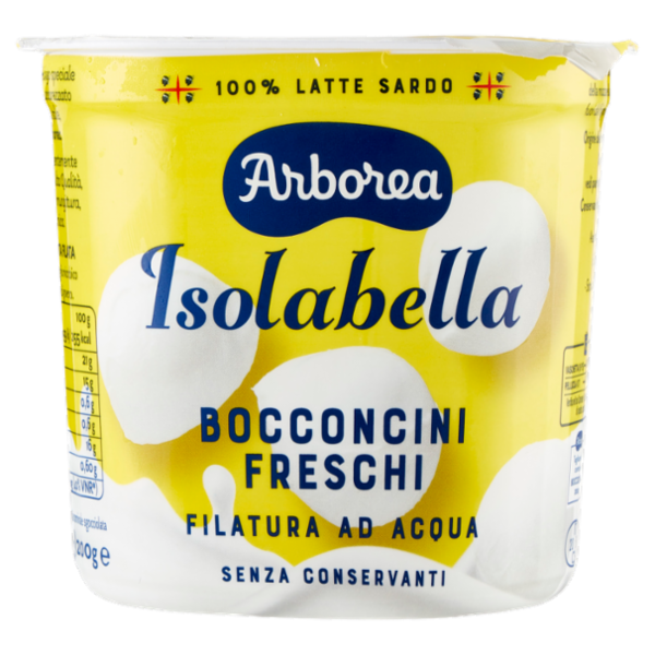 Arborea Isolabella Bocconcini Freschi 8 x 25 g
