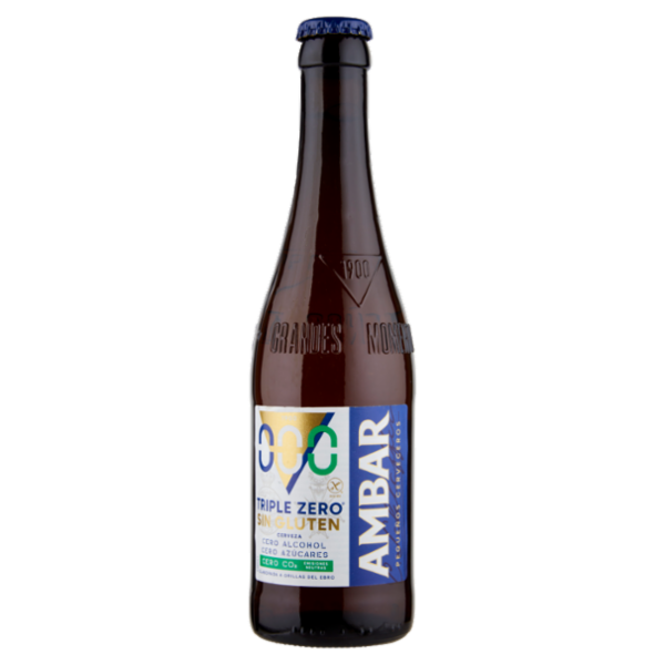 Ambar Triple Zero Sin Gluten 33 cl