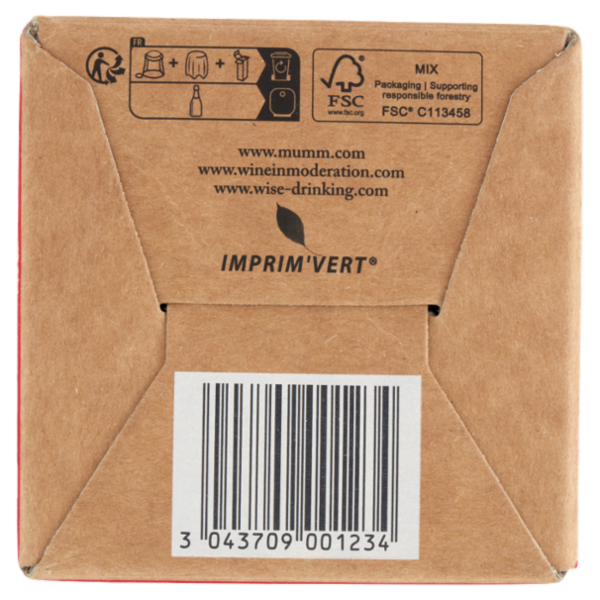 G.H.Mumm Champagne Brut Cordon Rouge 75 cl