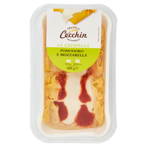 Cecchin la Crespella Pomodoro e Mozzarella 350 g