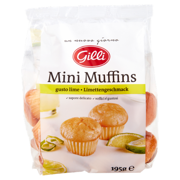 Gilli Mini Muffins gusto lime 195 g