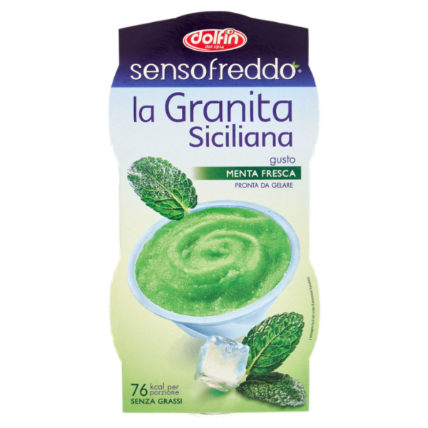 dolfin sensofreddo la Granita Siciliana gusto Menta Fresca 2 x 100 ml