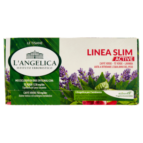 L'Angelica Le Tisane Linea Slim Active 18 Filtri 34,2 g