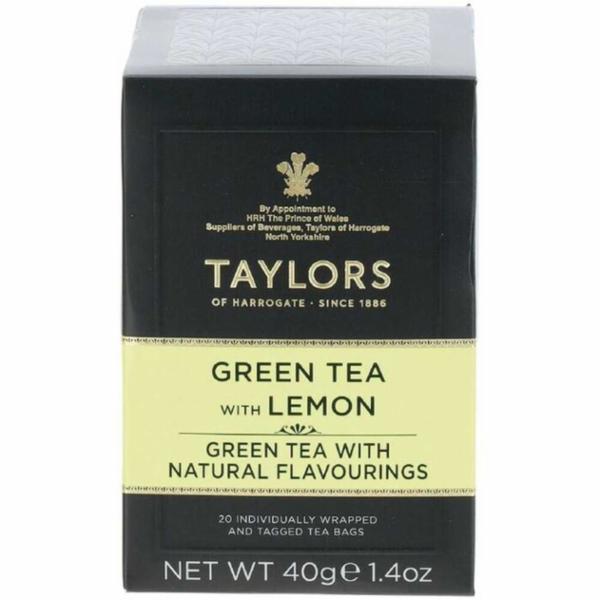 Taylors Green Tea Limone 20 Bustine 40g