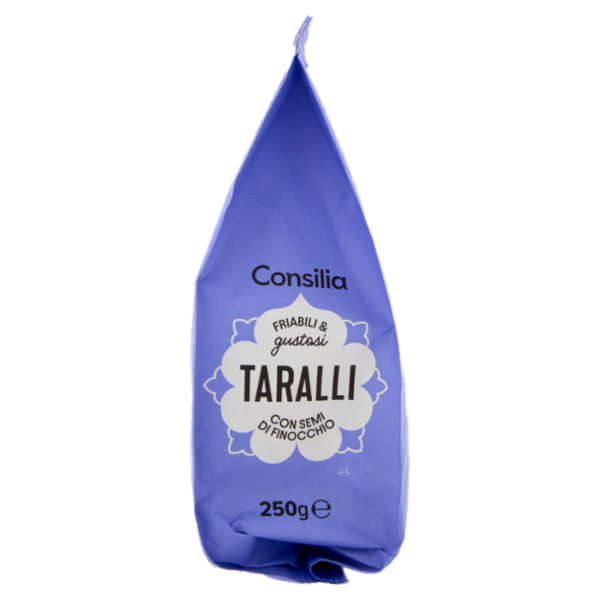 Consilia Taralli con Semi di Finocchio 250 g