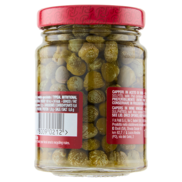 Polli Capperi Sottaceto 100 g