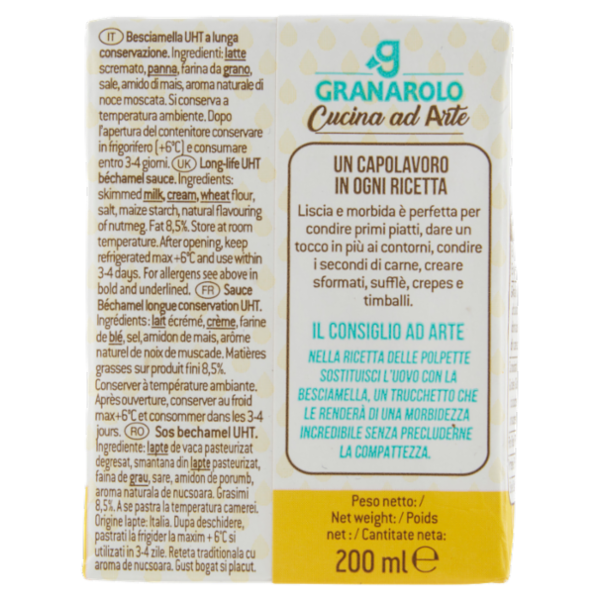 Granarolo Cucina ad Arte Besciamella 200 ml