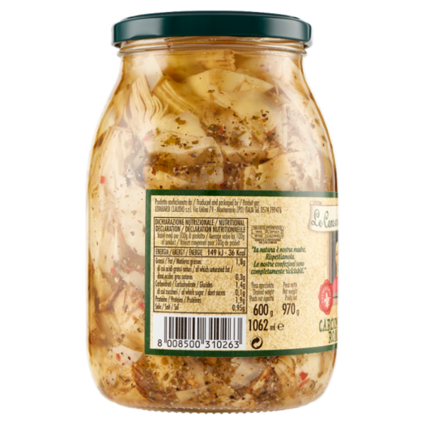 Le Conserve Toscane Carciofi alla Romana 970 g