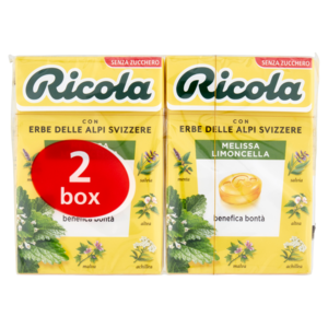Ricola Melissa Limoncella 2 x 50 g