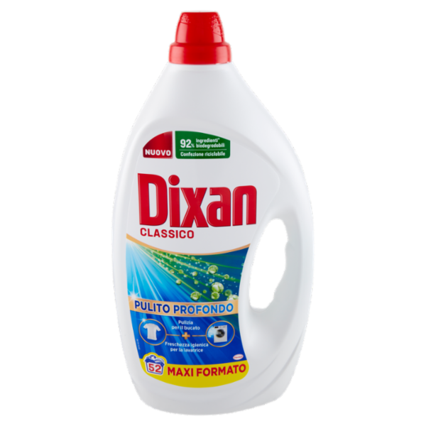 DIXAN Liquido Classico 52 Lavaggi 2.340 ml