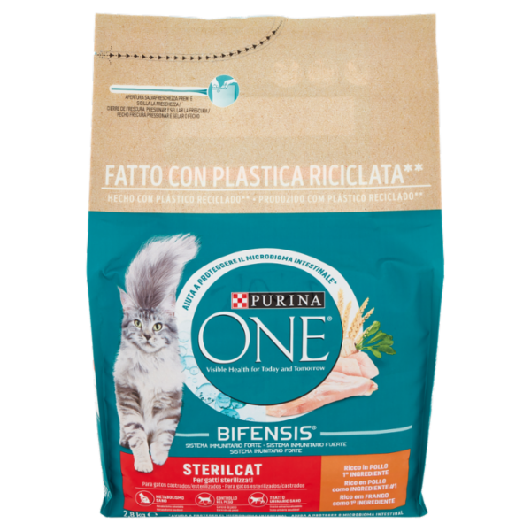 PURINA ONE Sterilcat Ricco in Pollo 2,8 kg