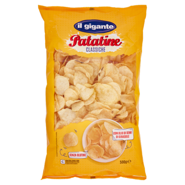 IL GIGANTE Patatine Classiche 500 g
