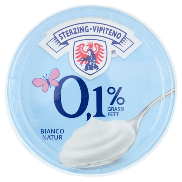 Sterzing Vipiteno 0,1% Grassi Yogurt Magro Bianco 500 g