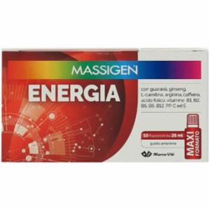 Massigen Tonico Energia 10 Fiale
