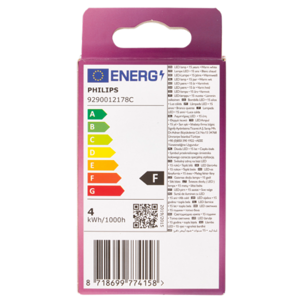 Philips Led faretto in vetro 35W GU10 2700K GU10