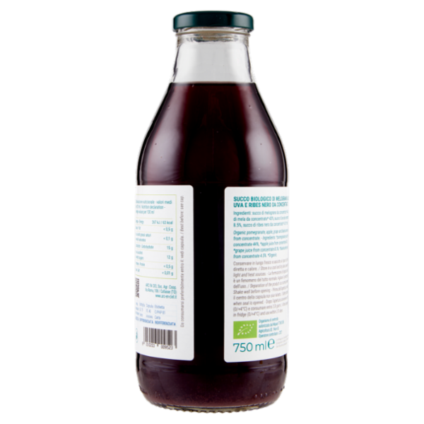 Bio Più Ti Voglio Bere Melograno 750 ml