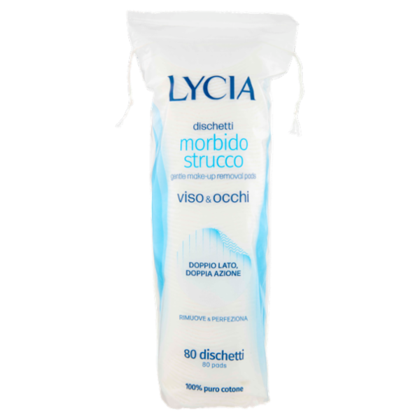 Lycia dischetti morbido strucco viso & occhi 80 pz
