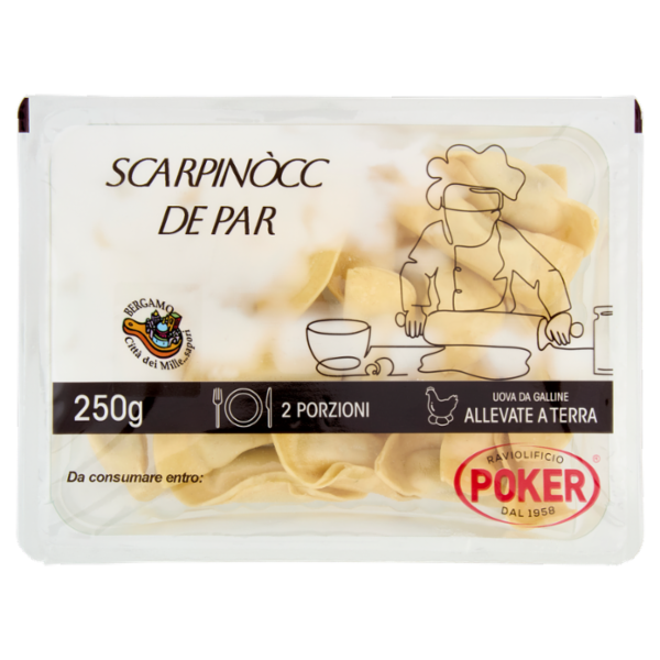 Poker Scarpinòcc de Par 250 g