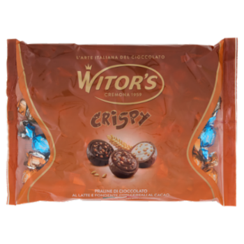 Witor's Crispy Praline Di Cioccolato Al Latte e Fondente Con Cereali Al Cacao 700 g