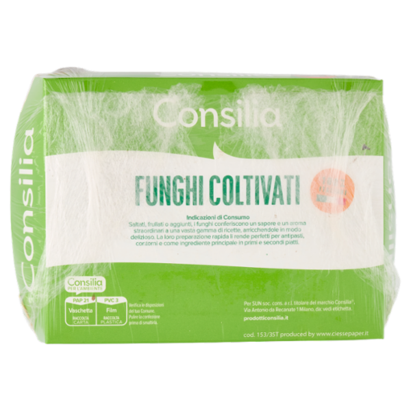 Consilia Funghi Pleurotus Coltivati Interi 300 g