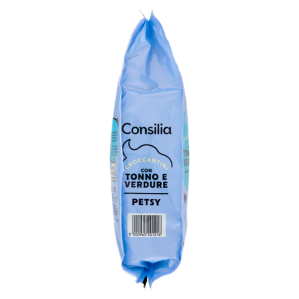 Consilia Petsy Gatto Croccantini con Tonno e Verdure 2 kg
