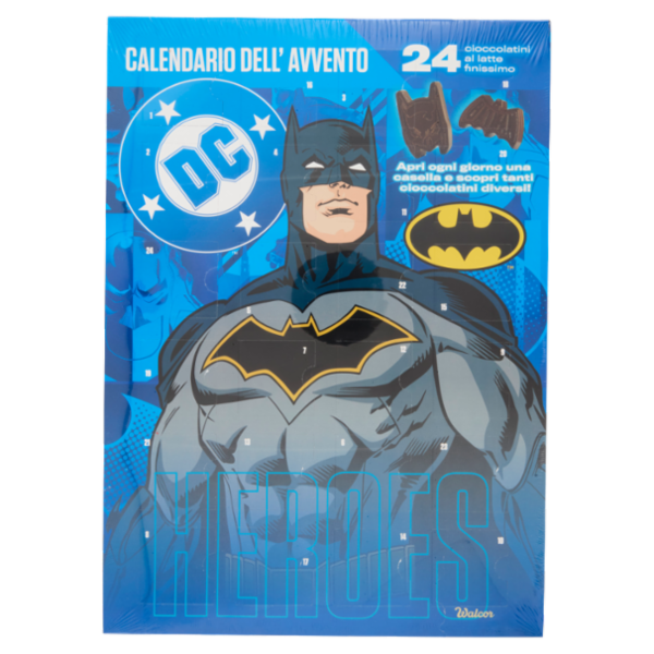 Walcor Calendario dell'Avvento DC Heroes Batman 200 g