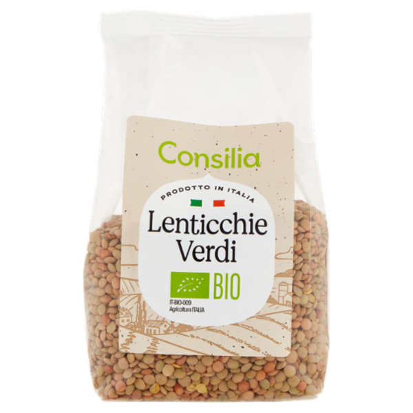 Consilia Legumi Secchi Lenticchie Verdi Biologiche 300 g