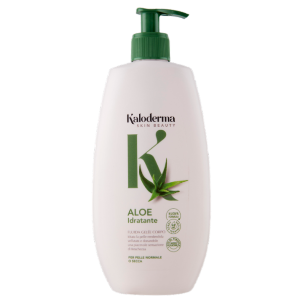Kaloderma Aloe Idratante Fluida Gelée Corpo per Pelle Normale o Secca 400 ml