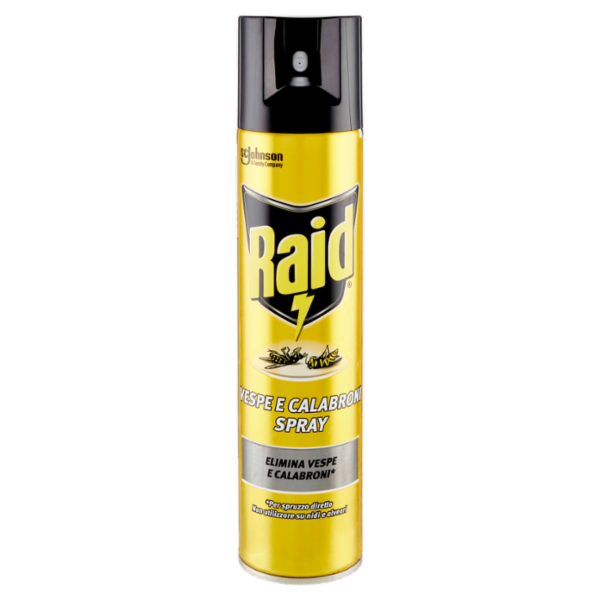 Raid Vespe e calabroni, spray aerosol, 1 bombola da 400 ml
