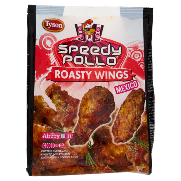 Speedy Pollo Roasty Wings Mexico Cotte e Surgelate 300 g