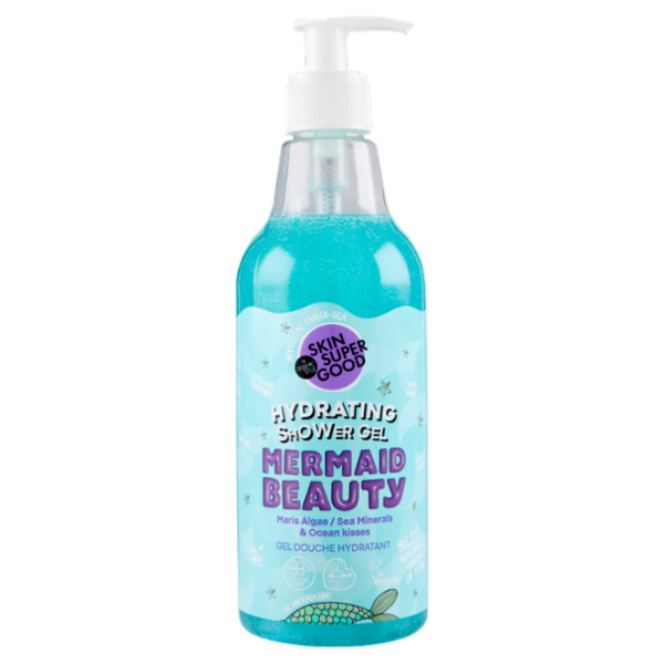 Skin Super Good Hydrating Shower Gel Mermaid Beauty Maris Algae/Sea Minerals & Ocean kisses 500 ML