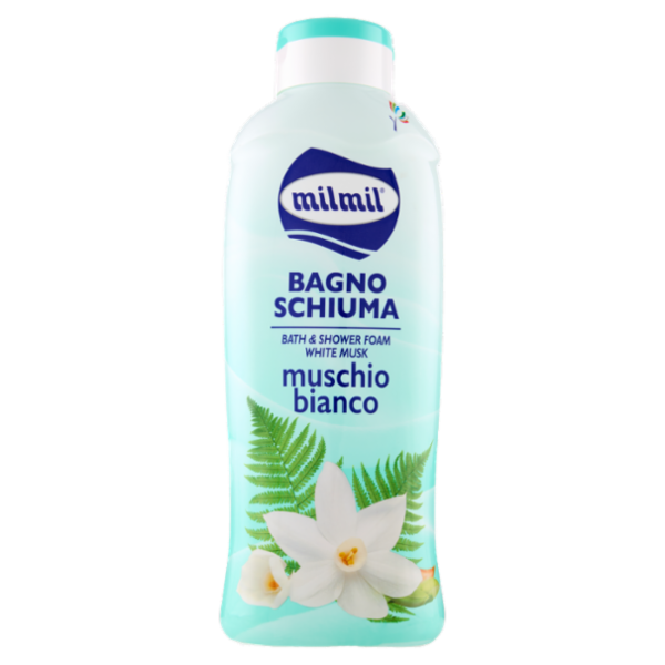 milmil Bagno Schiuma muschio bianco 1000 ml