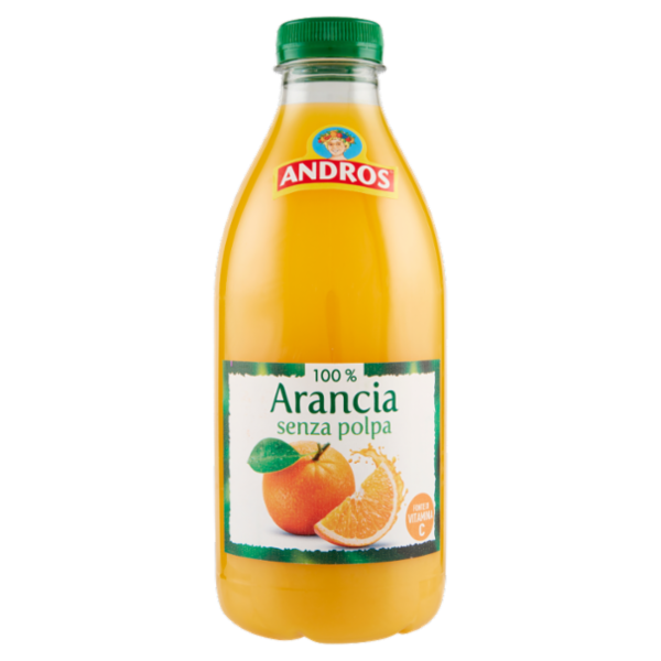 Andros 100% Arancia senza polpa 1 L