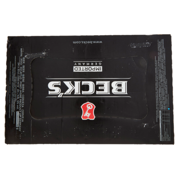 BECK'S Birra pilsner tedesca bottiglia 24x33cl