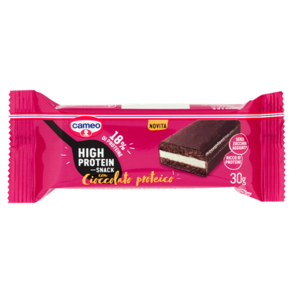 cameo High Protein Snack con Cioccolato proteico 30 g