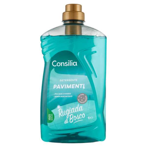 Consilia Detergente per Pavimenti Rugiada di Bosco 1 L