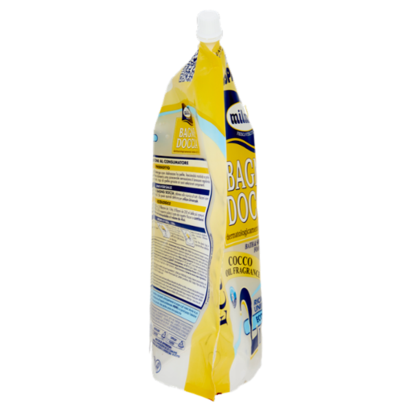 milmil Bagno Doccia Cocco Ricarica Universale Ecologica 2 Litri