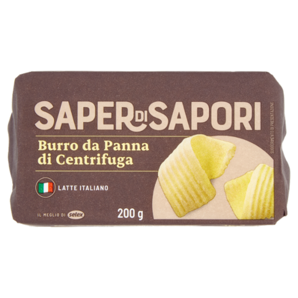 Selex Saper di Sapori Burro di Centrifuga 100% Italiano 200 g