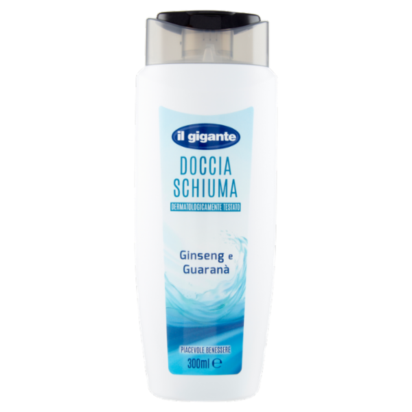 IL GIGANTE Doccia Schiuma Ginseng e Guaranà 300 ml