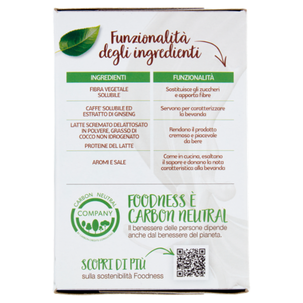 foodNess Ginseng Zero Dolcegusto Compatibile 10 x 6 g