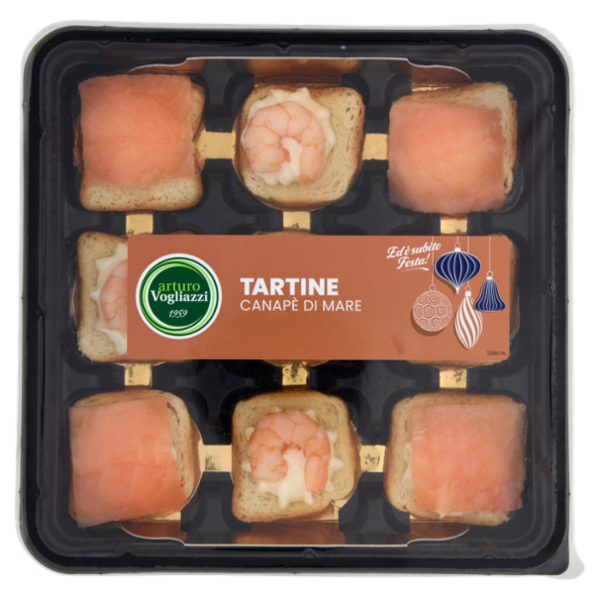 arturo Vogliazzi Tartine Canapè di Mare 180 g