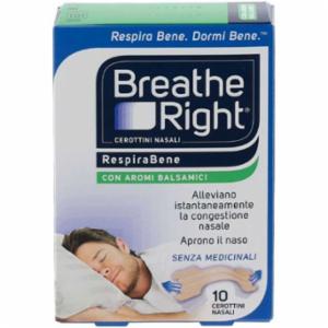 Breath Right Resprira Bene Cerotti Balsamici 10Pezzi