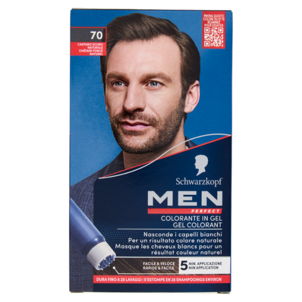 Men Perfect 70 Castano Scuro Naturale