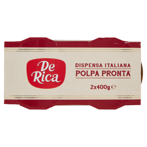 De Rica Polpa Pronta 2 x 400 g