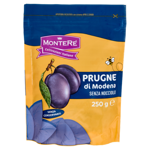 MonteRé Prugne di Modena Senza Nocciolo 250 g