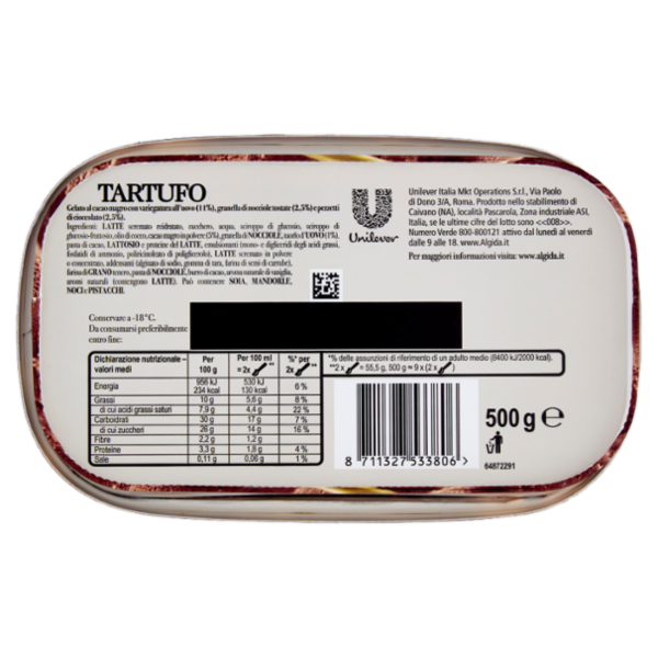 Carte d'Or Tartufo 500 g