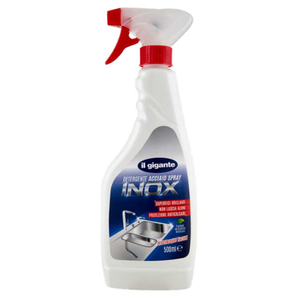 IL GIGANTE Detergente Acciaio Spray Inox 500 ml