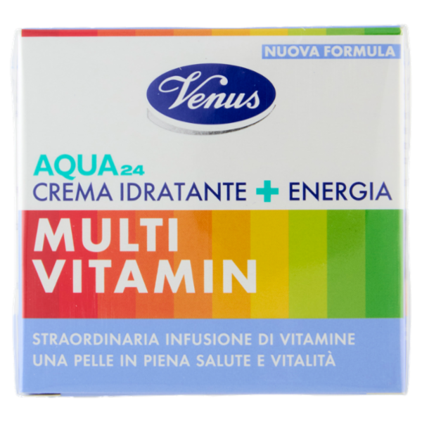 Venus Aqua 24 Crema Idratante + Energia Multi Vitamin 50 mL