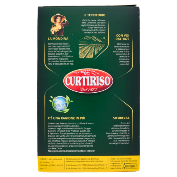 Curtiriso Riso per il Risotto 2 x 500 g
